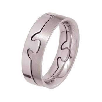 Trueman tungstens pusle fingerring