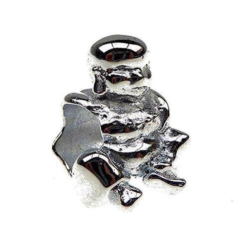 San-Link of joy Mens Jewellery by San sterling sølv charm blank til læderarmbånd