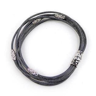San-Link of joy  925 sterling sølv armbånd let oxyderede, model 78305