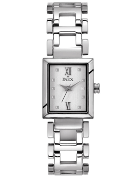 A24028T4P, INEX DAMEUR-TITAN MED LÆNKE Quartz Dame m/lænke