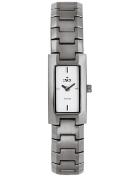 A58635T4I, INEX DAMEUR-TITAN MED LÆNKE Quartz Dame m/lænke