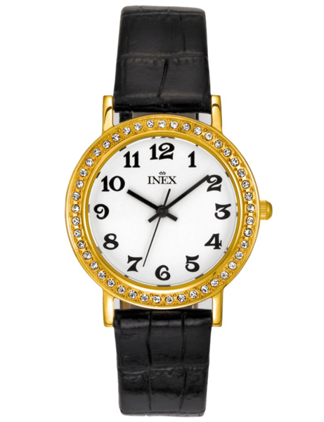 A69410D0A, INEX DAMEUR-ROSA DOUBLE MED REM Quartz Dame m/rem