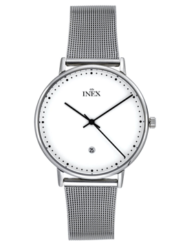 Classic Rustfri stål quartz Herre  ur fra Inex, A69468-1S0P