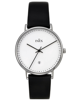Classic Rustfri stål quartz Herre  ur fra Inex, A69468S0P