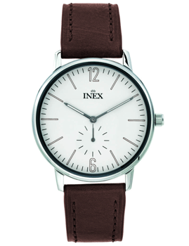 Classic Rustfri stål quartz Herre  ur fra Inex, A69498S0I