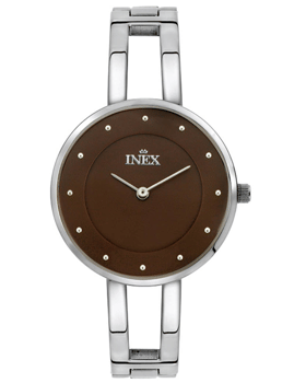 Lifestyle Rustfri stål quartz Dame ur fra Inex, A69499S1P