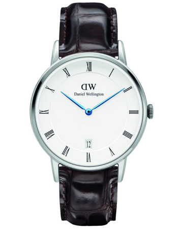 DW00100097, DAPPER YORK - STEEL - 34 MM Quartz Dame m/rem