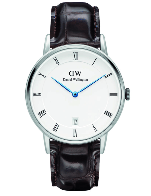 DW00100097, DAPPER YORK - STEEL - 34 MM Quartz Dame m/rem