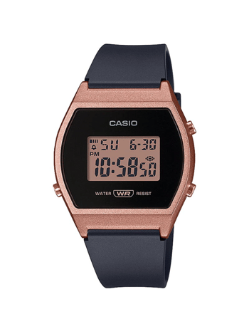 Vintage Rosa resinplast Batteridrevet quartz Unisex ur fra Casio, LW-204-1AEF