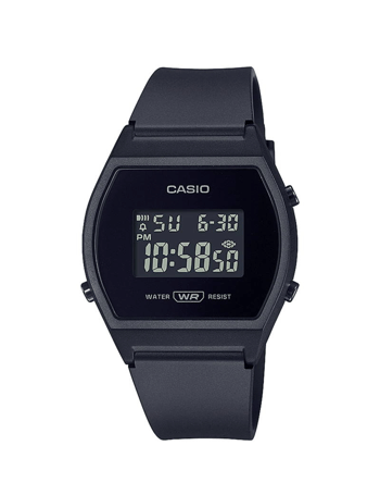 Vintage Sort resinplast Batteridrevet quartz Unisex ur fra Casio, LW-204-1BEF
