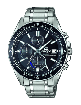 Edifice rustfrit stål Quartz Herre ur fra Casio, EFS-S510D-1AVUEF