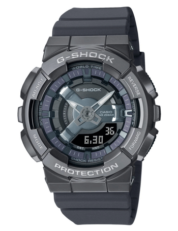 GM-S110B-8AER, CASIO G-SHOCK GM-S110B-8AER Anadigi Dame m/rem