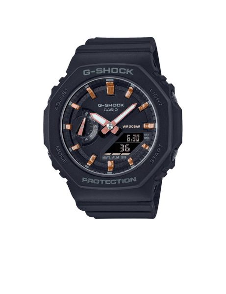 G-Shock Sort resinplast Batteridrevet quartz Herre ur fra Casio, GMA-S2100-1AER