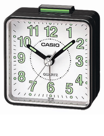 Classic Casio vækkeur, sort