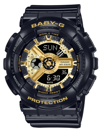 BA-110X-1AER, Casio Baby-G BA-110X-1AER Anadigi Dame m/rem