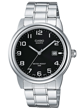 Classic Rustfri stål Batteridrevet quartz Unisex ur fra Casio, MTP-1221A-1AVEG