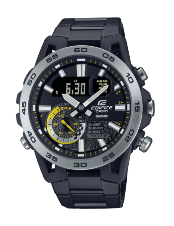 ECB-40DC-1AEF, Casio Edifice ECB-40DC-1AEF Anadigi Herre m/lænke