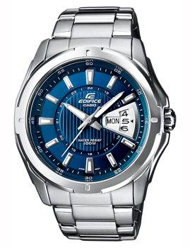 Edifice Rustfri stål Quartz Herre ur fra Casio, EF-129D-2AVEF