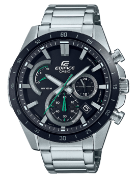Edifice Stål Quartz Herre ur fra Casio, EFR-573DB-1AVUEF