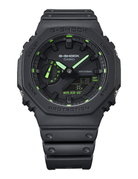 G-Shock Sort resinplast Quartz Herre ur fra Casio, GA-2100-1A3ER
