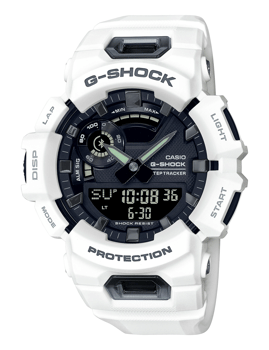 G-Shock Hvid resinplast Batteridrevet quartz Herre ur fra Casio, GBA-900-7AER