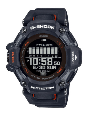 Casio G-shock PVD coated Resin Quartz Herre ur, model GBD-H2000-1AER