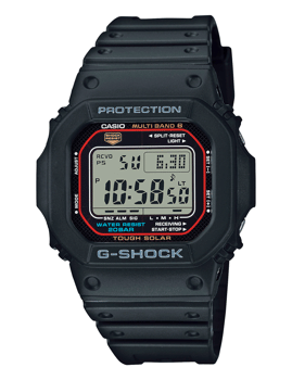 Casio G-Shock Sort resinplast Digitalt Herre ur