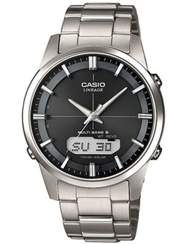 Edifice Rustfri stål Quartz Herre ur fra Casio, LCWM170TD 1AER