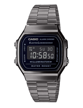 Classic Collection Rustfri stål Quartz Unisex ur fra Casio, A168WEGG-1BEF