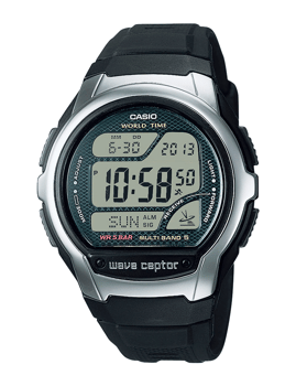 Waveceptor Stål Quartz Herre ur fra Casio, WV-58R-1AEF