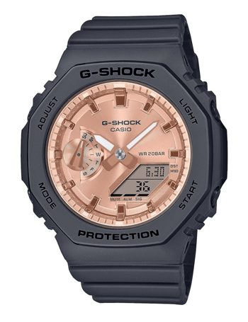 GMA-S2100MD-1AER, Casio G-Shock Women GMA-S2100MD-1AER Anadigi Dame m/rem