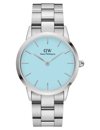 ADW00100542, Daniel Wellington Iconic Link Capri Quartz Herre m/lænke