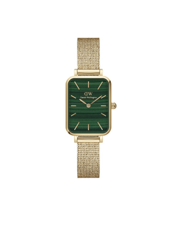 ADW00100561, Daniel Wellington Quadro Evergold Quartz Dame m/lænke