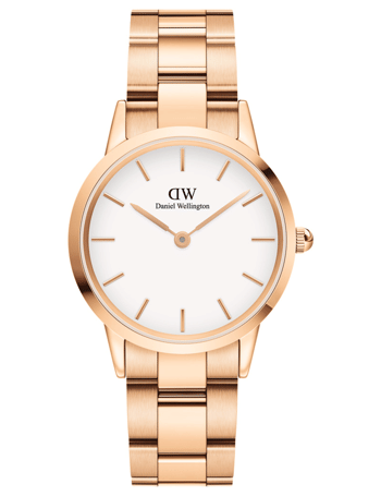 ADW00100211, Daniel Wellington Iconic Link Quartz Dame m/lænke