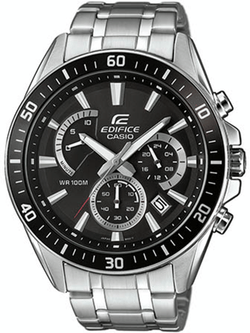 Edifice Rustfri stål Quartz Herre ur fra Casio, EFR-552D-1AVUEF
