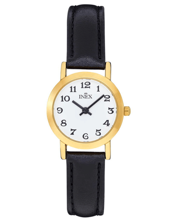 A12181D0A, INEX DAMEUR - CROM MED REM Quartz Dame m/rem
