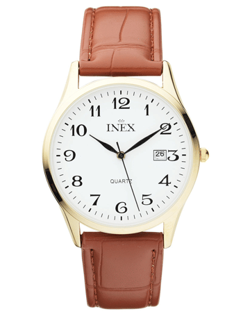 A56552D0A, INEX [IS125] HERRE DOUBLE M/BRUN REM Quartz Herre m/rem