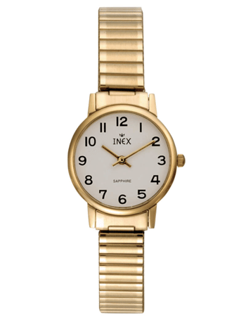 A6948A-1D0A, INEX DAMEUR-DOUBLE MED FLEXLÆNKE Quartz Dame m/lænke