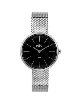 A69529S5I, INEX DAME STÅL M MESH LÆNKE Quartz Dame m/lænke