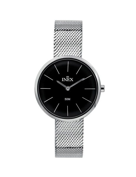 A69529S5I, INEX DAME STÅL M MESH LÆNKE Quartz Dame m/lænke