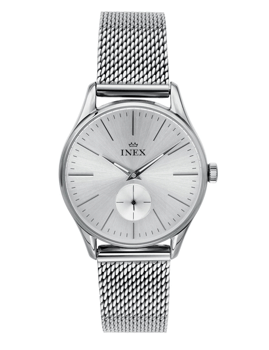 A76211S4I, INEX HERRE STÅL M MESH LÆNKE Quartz Herre m/lænke