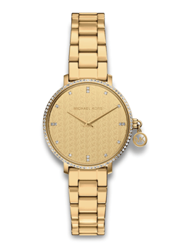 Michael Kors MK7572 – Eksklusiv glamour i guldfarvet design