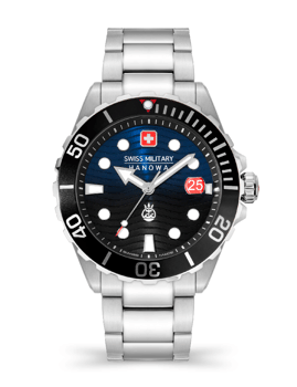 Offshore Rustfri Stål quartz  herre ur fra Swiss Military Hanowa, SMWGH2200302