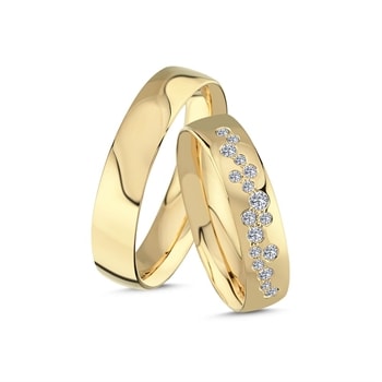 Model A4146-025-14G, Guld hos Guldsmykket.dk
